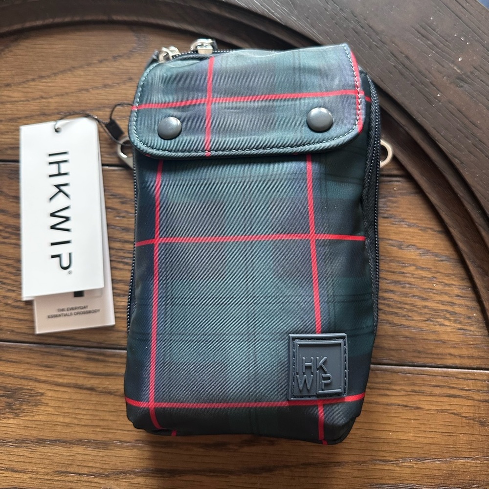 IHKWIP Anti- Theft Everyday Crossbody plaid